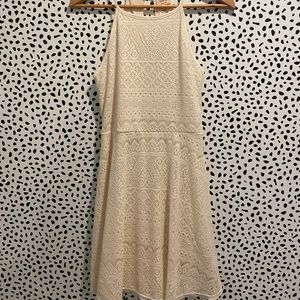 White cocktail dress